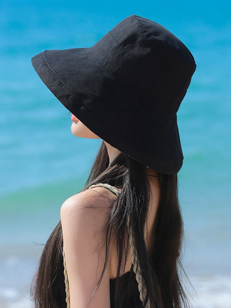 Women Casual Sunproof Dual-side Wearring Hat